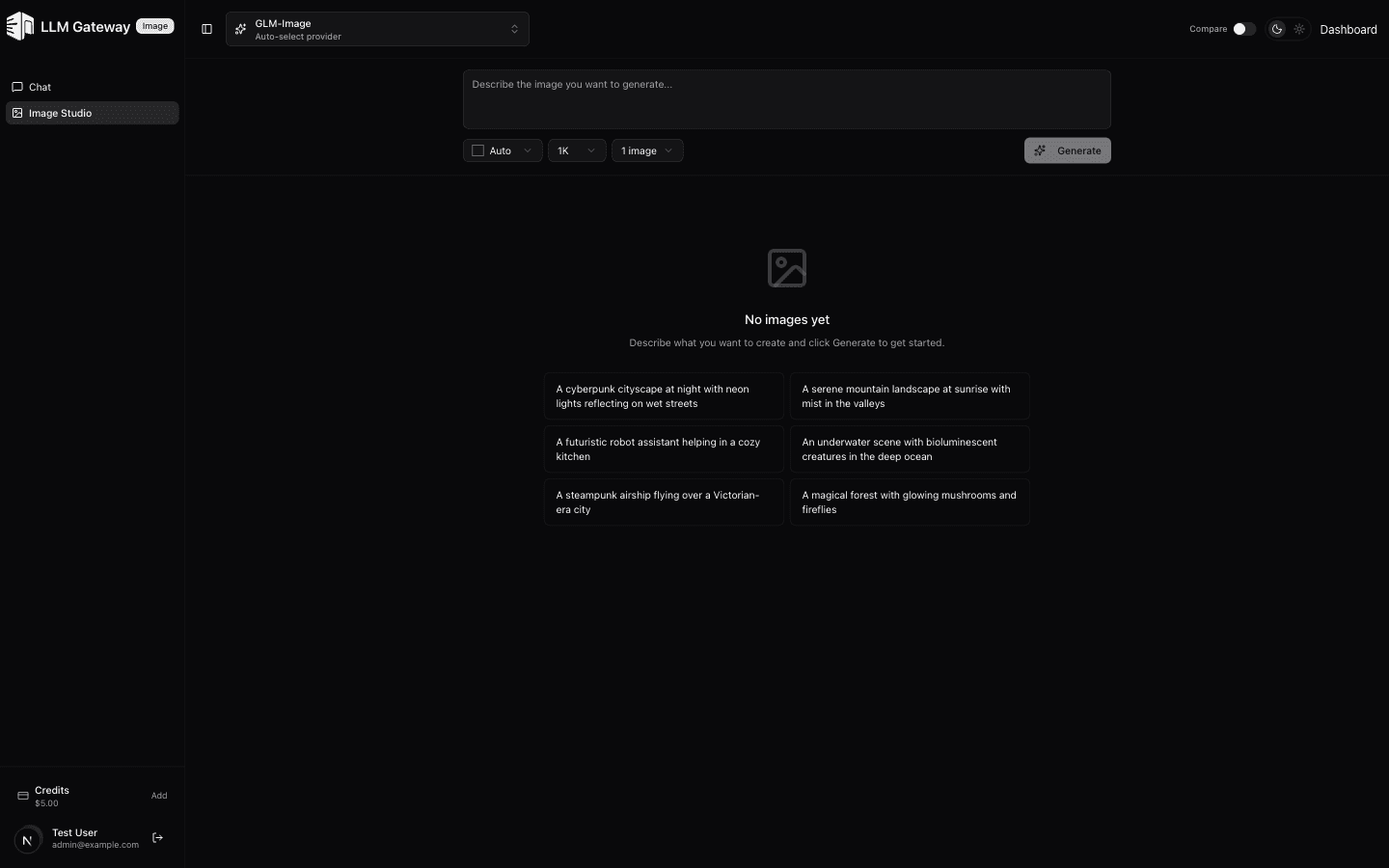 KiwiLLM Image Studio