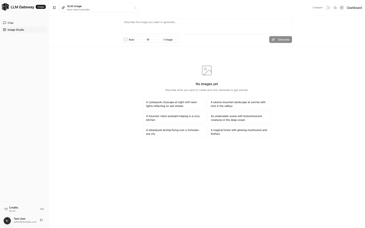 KiwiLLM Image Studio