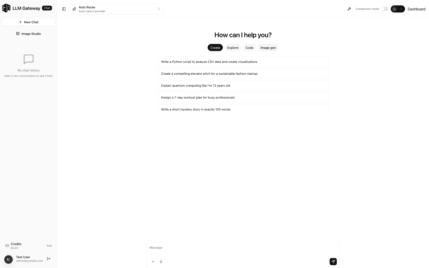 KiwiLLM Chat Playground